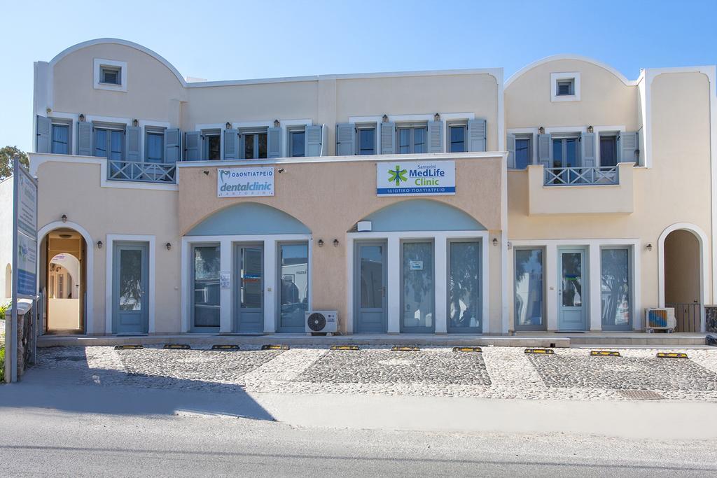 Santorini Med Homes - Sunday Apartment Мессария Экстерьер фото